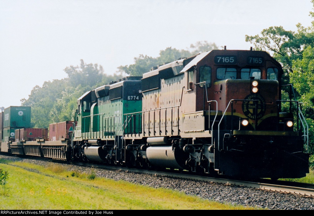 BNSF 7165 West